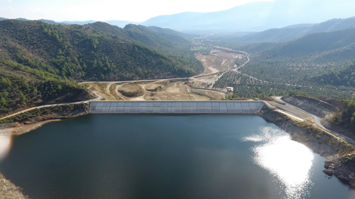 Derince Barajı bölgenin su ihtiyacını karşılıyor