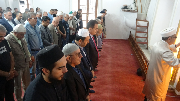 Hayatını kaybeden Filistinliler için Muğla'da gıyabi cenaze namazı kılındı