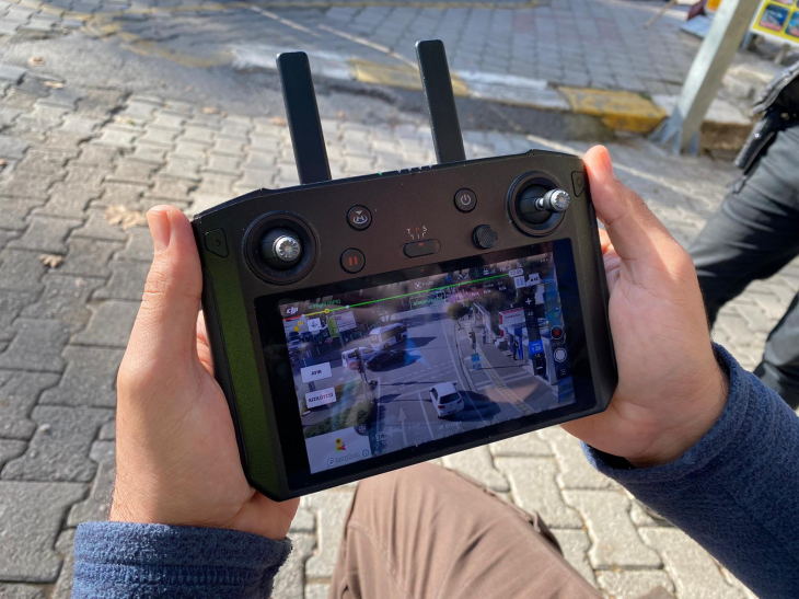 Fethiye'de Drone İle Sürücüler Denetlendi Kurallara Uymayanlara 30 Bin Tl Ceza Kesildi