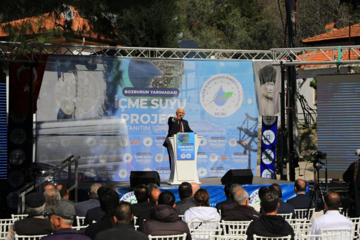 Bozburun Yarımadası İçme Suyu projesinin tanıtım toplantısı yapıldı
