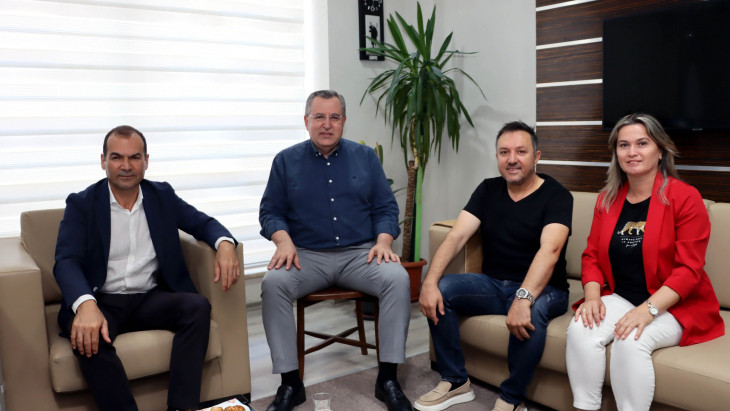 Fethiye'de Emlakçılar Derneği, Başkan Çıralı'yı ziyaret etti