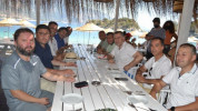 Ölüdeniz Kumburnu Plajı'na Başkanlardan 'Hayırlı Olsun' Ziyareti