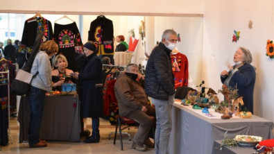 '8 Mart' etkinlikleri el sanatları sergisiyle devam ediyor